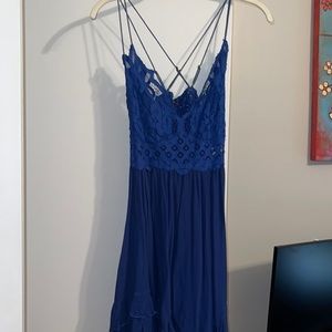 Free People Large Blue dress
